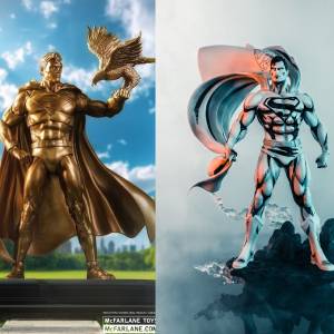 Diamond Select Announces y McFarlane Toys presentan sus figuras de Superman exclusivas del SDCC 2024
